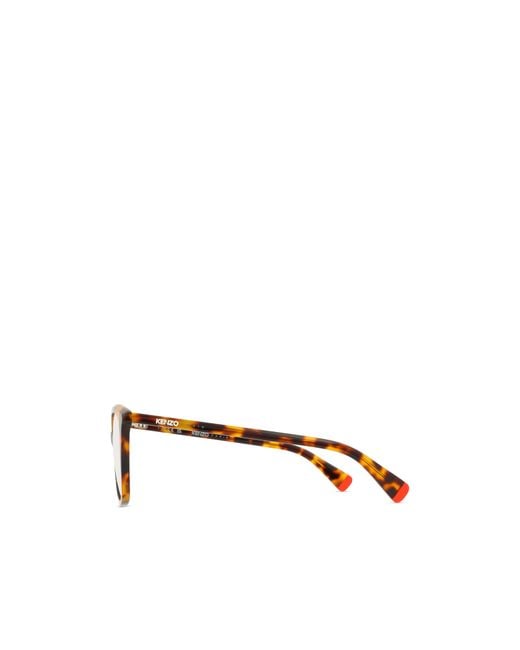 KENZO White Logo Flat Mirror for men