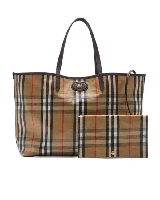 Burberry Brown Medium Highlands Tote Bag