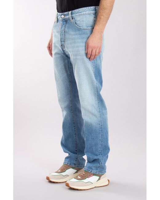 DSquared² Blue Straight Leg 642 Jeans for men