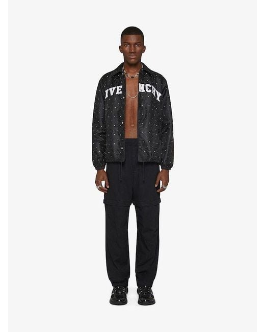 Givenchy Blue Elasticated Waist Trousers for men