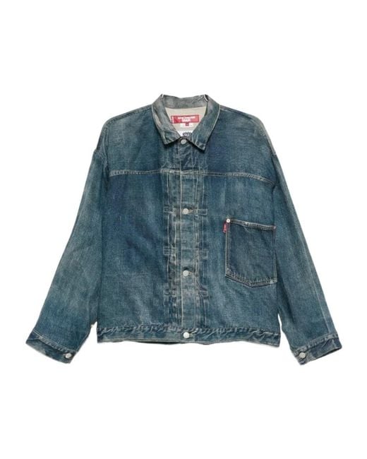 Junya Watanabe Blue X Levi's Jacket for men