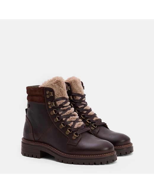Barbour Brown Hiker Rugged Boots