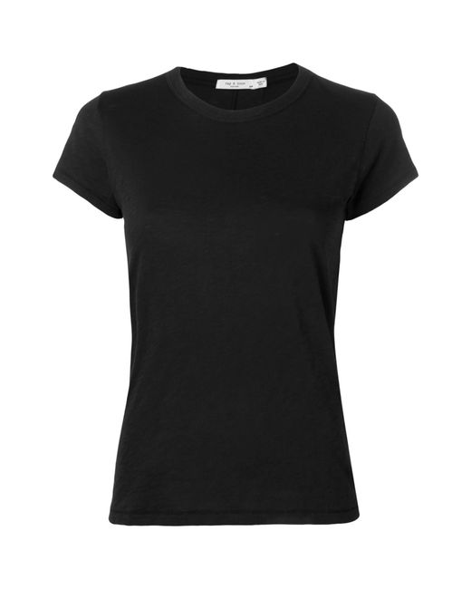 Rag & Bone Black Slim-Fit T-Shirt