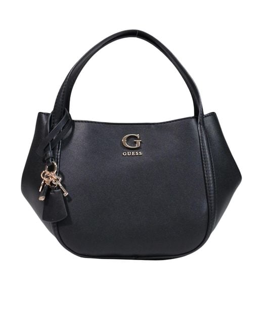 Guess Black Top-Handle Shoulder Bag