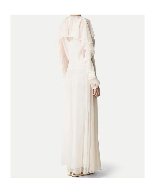 Forte_forte White Ruffled Dress