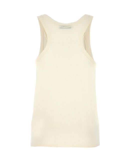 Max Mara Natural Round-Necked Vest