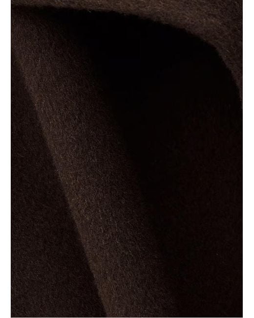 Ba&sh Black Belted Coat