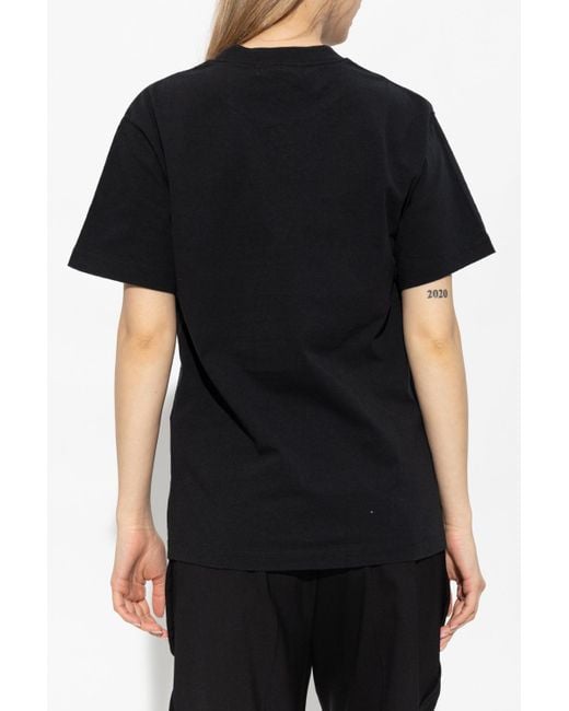 Ambush Black Logo Printed Crewneck T-Shirt