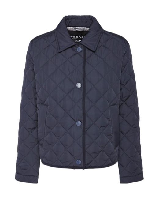 Weekend by Maxmara Blue Long-Sleeved Casual Jacket