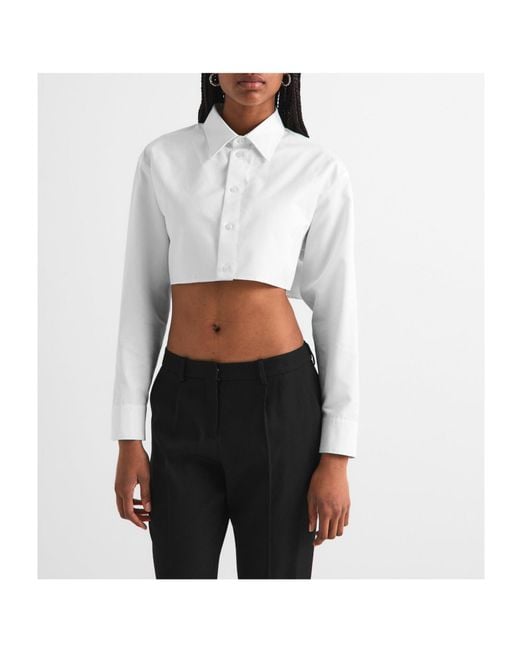 Balenciaga White Long Sleeve Shirt