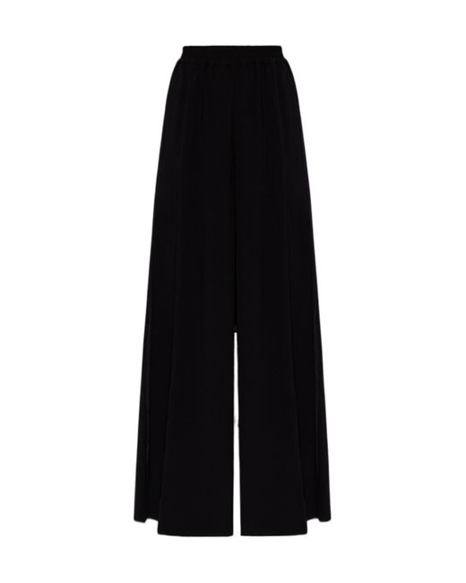 Max Mara Black Elasticated Trousers