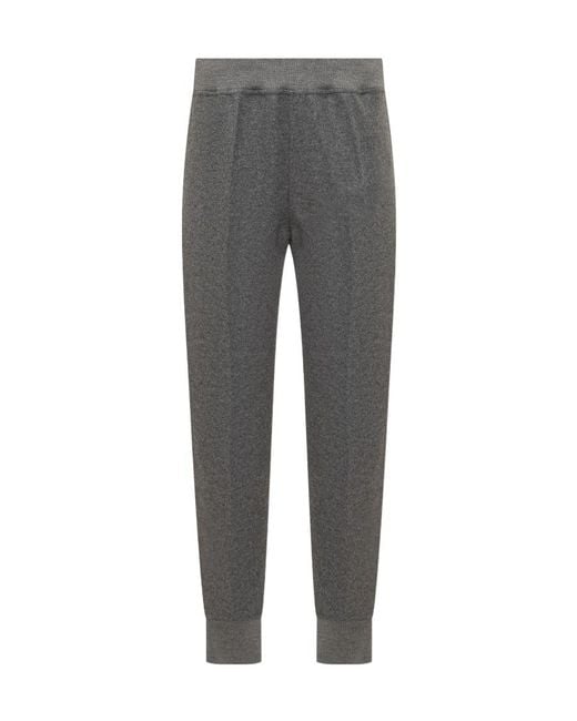 Jil Sander Black Tapered Track Pants for men