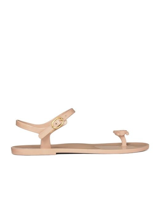 Céline White Jelly Bay Sandal