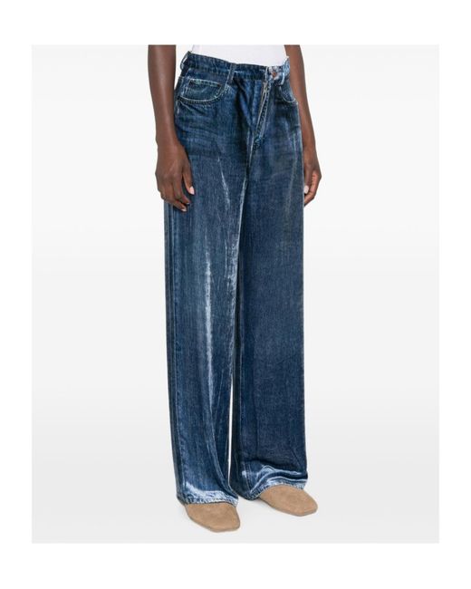 Pierre Louis Mascia Blue Kandox Trousers