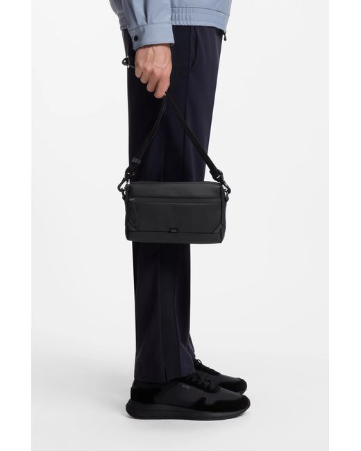 Boss Black Boss Zip Pocket Messenger Bag for men
