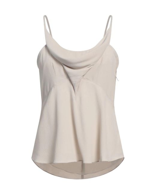 Isabel Marant Natural Plain Colour Tops