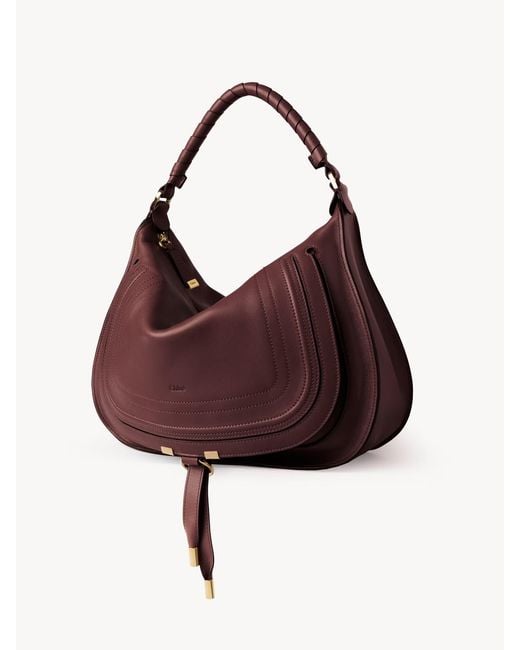 Chloé Red Chloé Marcie Medium Shoulder Bag
