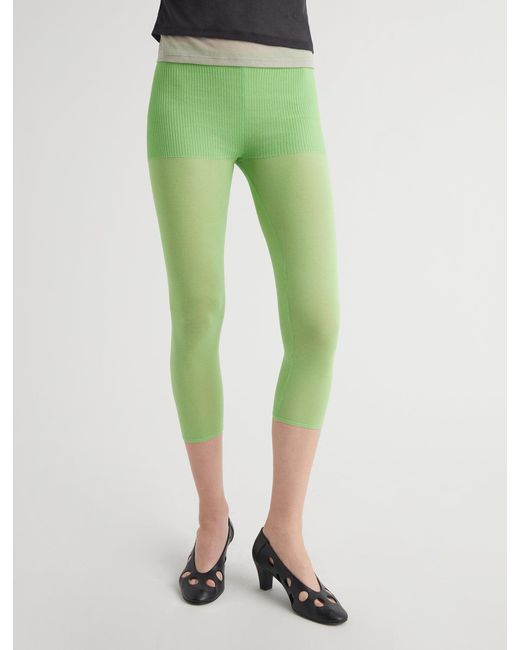 Paloma Wool Green Knitted Casual Pants