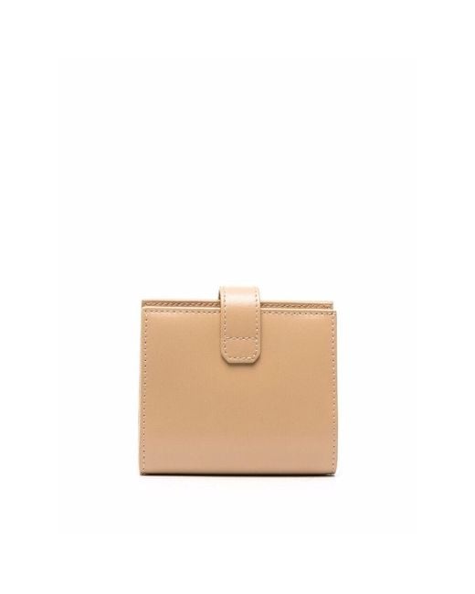 Givenchy Natural Logo-Plaque Leather Purse