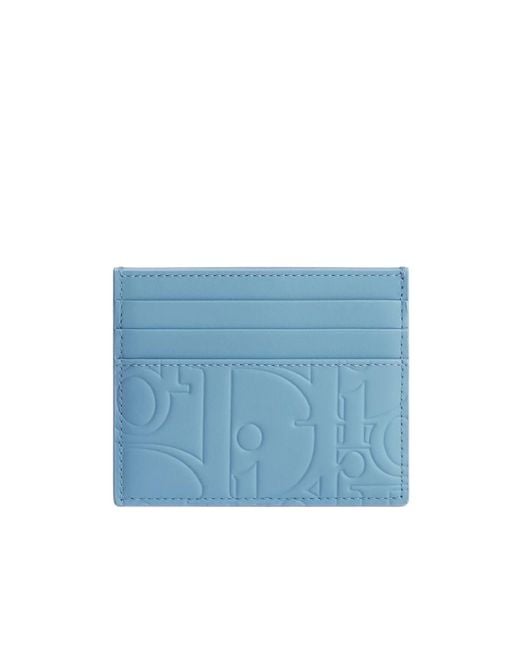 Dior Blue Card Holder for men