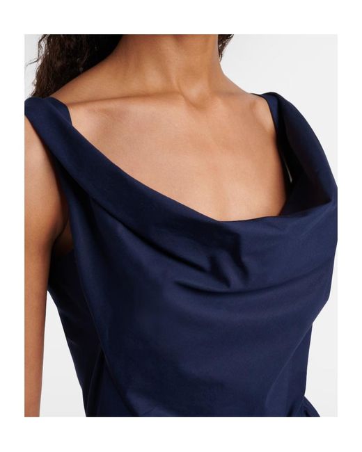 Vivienne Westwood Blue Sunday Cotton Minidress