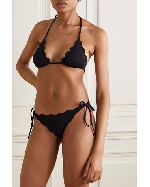 Marysia Swim Black Classic Triangle Bikini