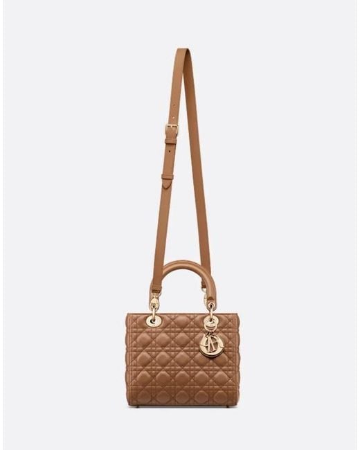 Dior Brown Medium Lady Bag