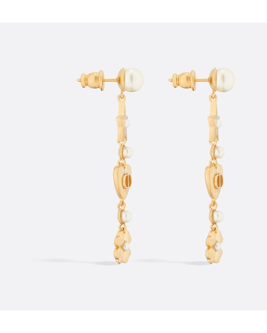 Dior Metallic Lucky Earrings