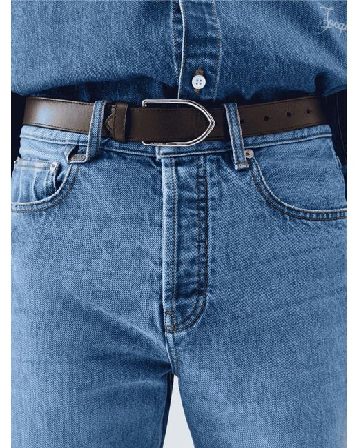 Jacquemus Blue Multi-Pocket Jeans for men