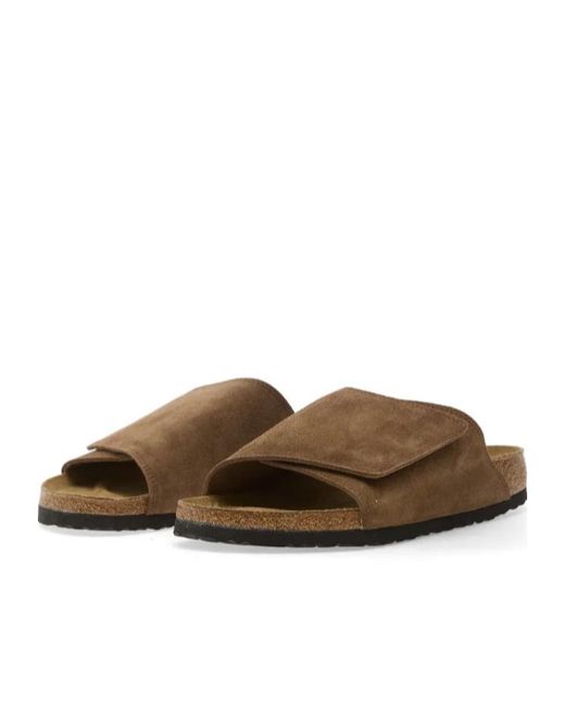 Birkenstock Brown Solana Vl Slip-On Slides for men