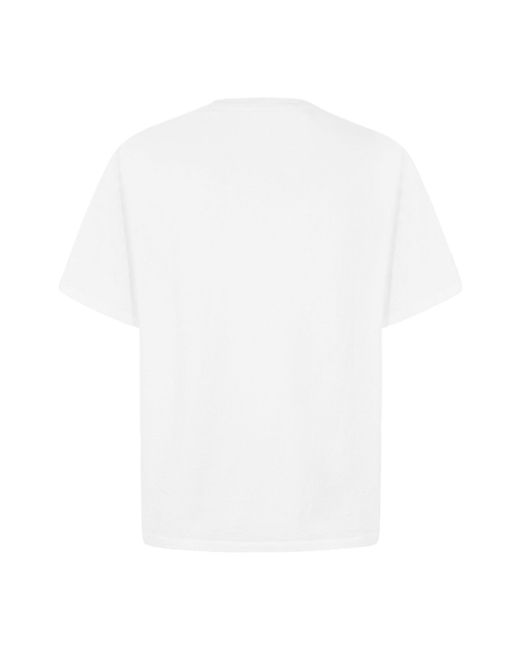 GALLERY DEPT. White Solid Color T-Shirt for men