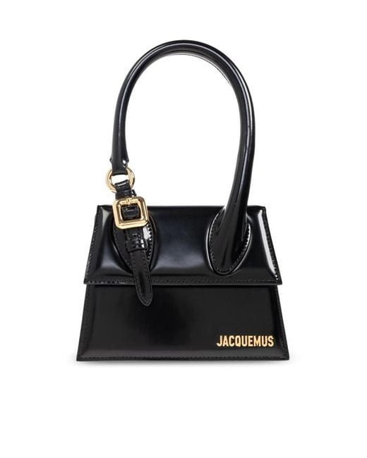 Jacquemus Black Medium The Chiquito Top-Handle Bag