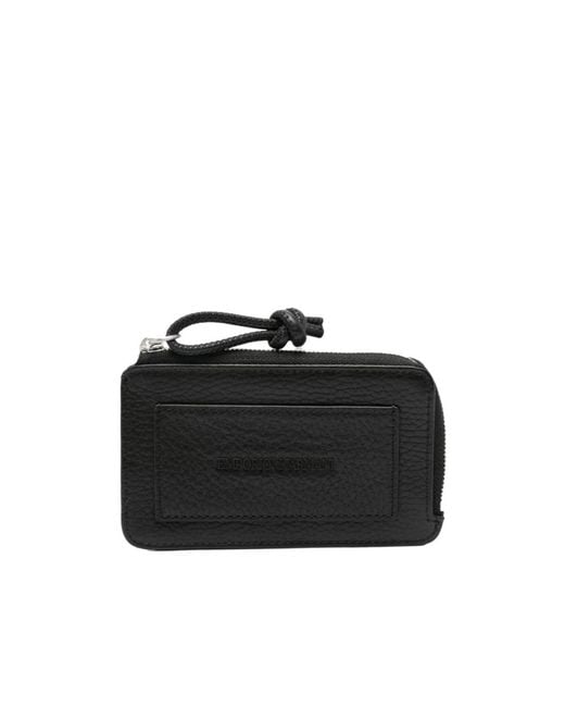 Emporio Armani Black Logo-Detail Wallet for men
