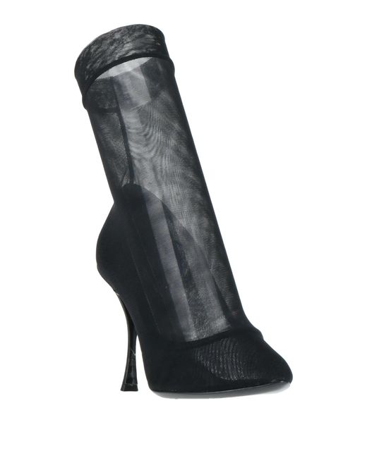 Dolce & Gabbana Black Ankle Boots