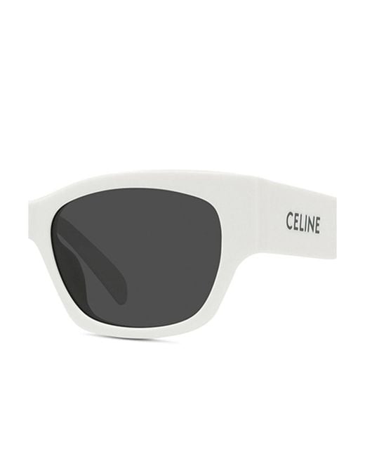 Céline White Monochroms 01 Sunglasses for men
