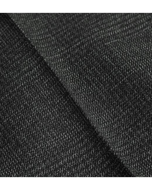 Dior Gray Fitted Pants