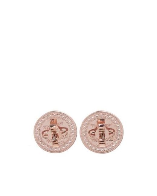 Vivienne Westwood Pink Logo Earrings