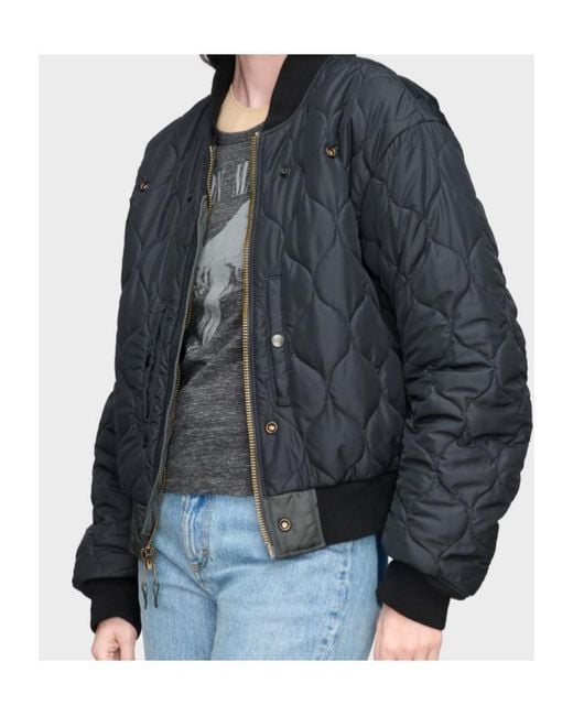 Maison Margiela Black Reversible Bomber Jacket