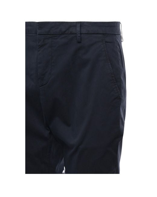 Dondup Blue Gaubert Tailored Pants for men