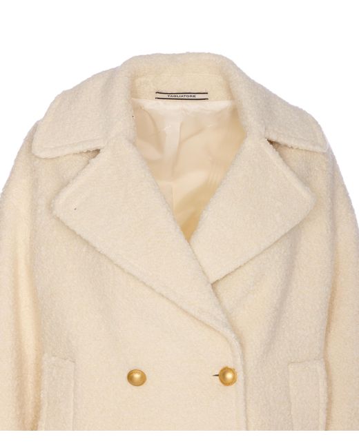 Tagliatore Natural Long Sleeve Double-Breasted Jacket
