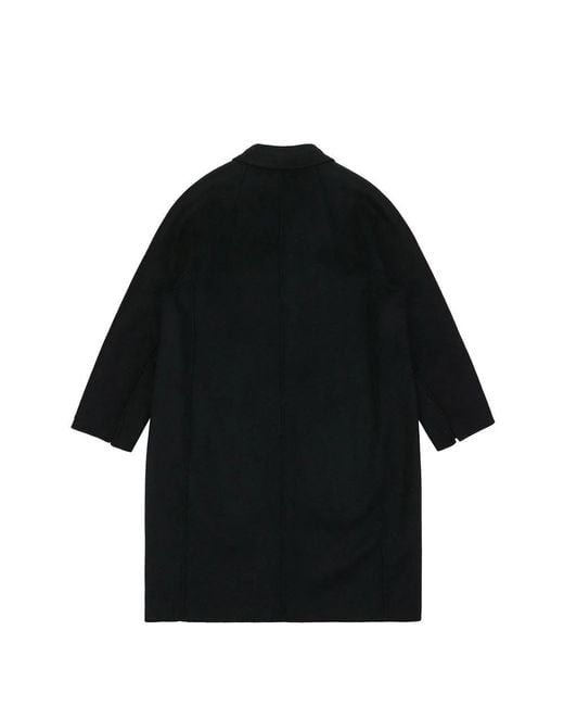 Max Mara Black Logo Coat