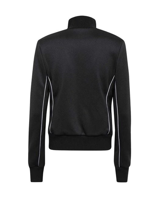 Off-White c/o Virgil Abloh Black Zip-Up Long-Sleeved Jacket