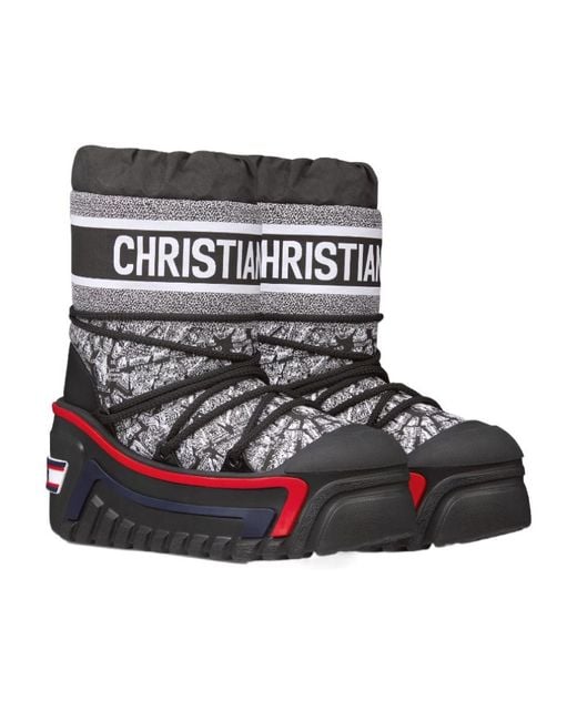 Dior Black Alps Après-Ski Boot