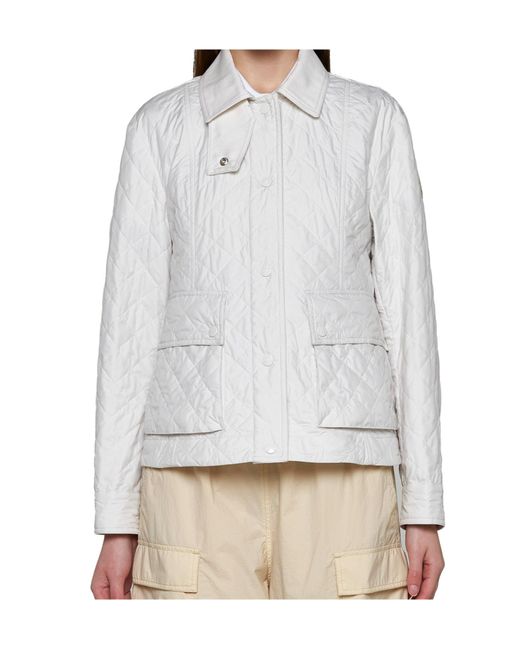 Moncler Gray Long-Sleeved Cotton Clothes