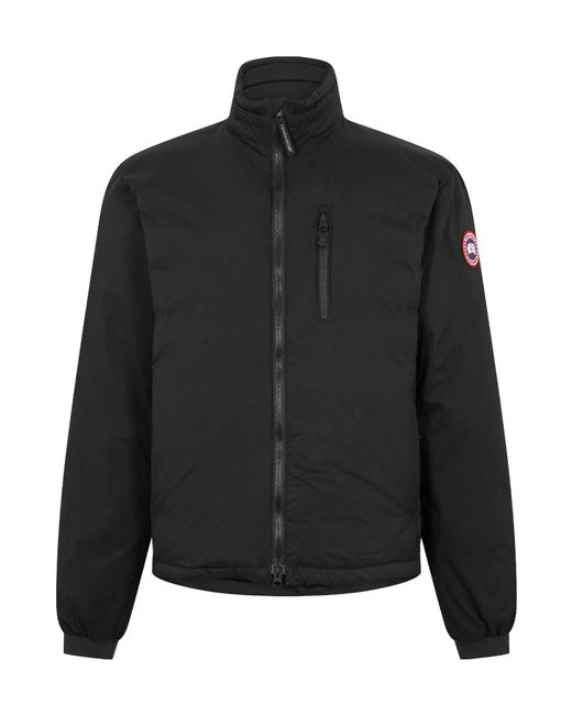 Canada Goose Black Stand-Collar Padded Jacket for men