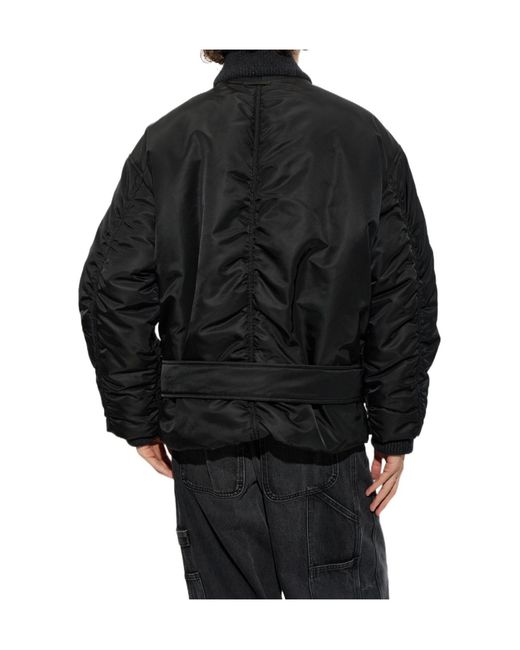 Marni Black Padded Bomber Jacket for men