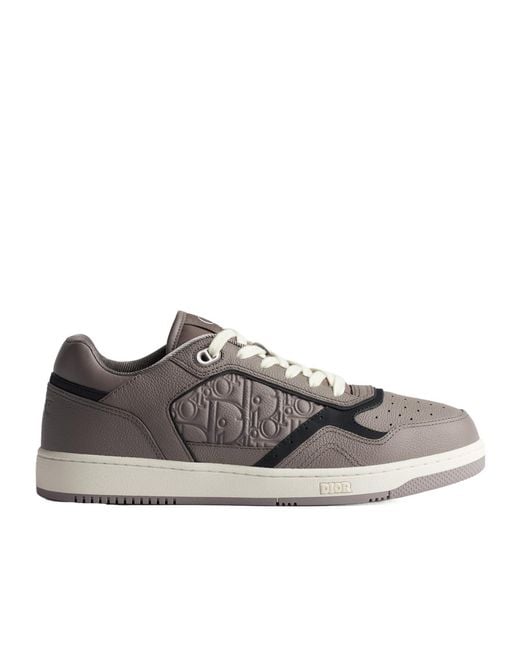 Dior Gray Homme B27 Uptown Low-Top Sneakers for men