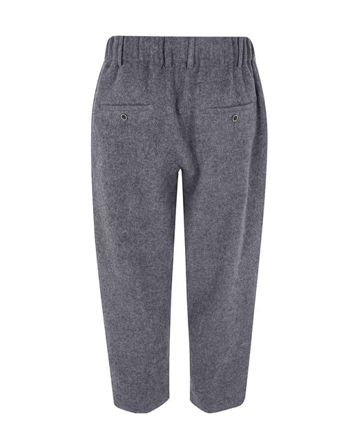Uma Wang Gray 'Pigiama' Pants for men