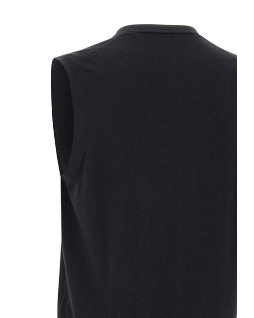 Gran Sasso Blue Button-Up Vest for men