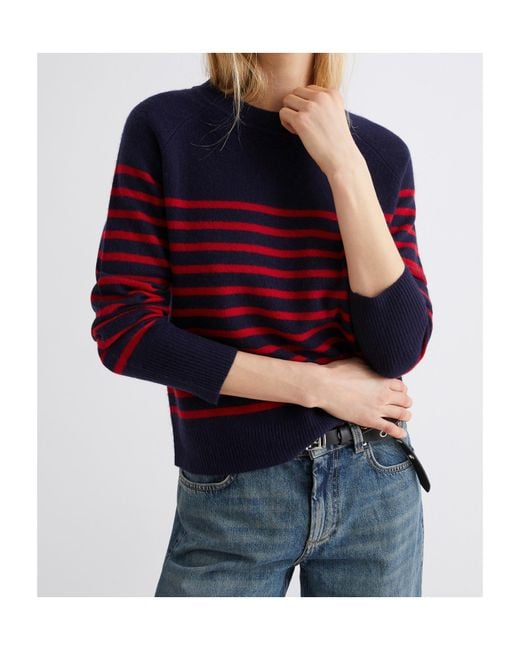 Marella Blue Cashmere-Blend Sweater